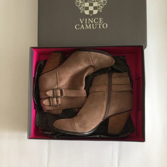 Vince Camuto Shoes - Vince Camuto suede leather booties